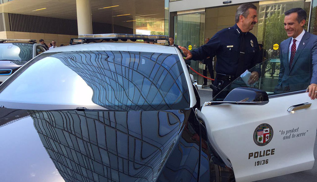 Tesla-LAPD-Polizei