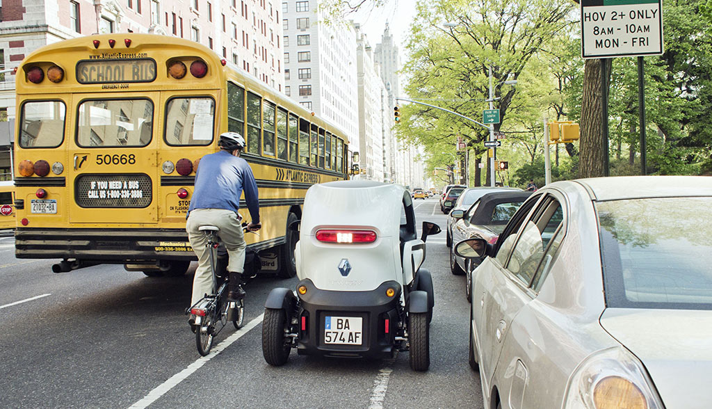 Autonome-Elektro-Mini-Autos