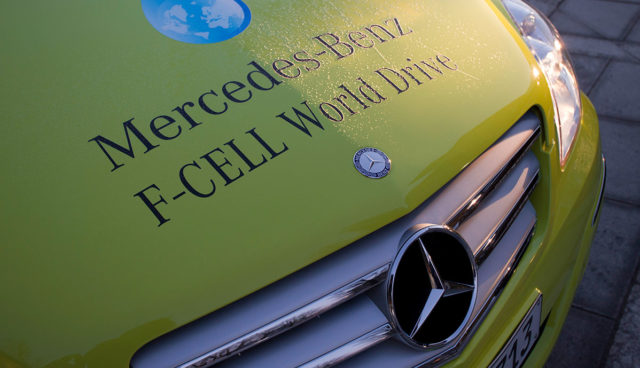 Daimler-Mercedes-Wasserstoff-Elektroauto