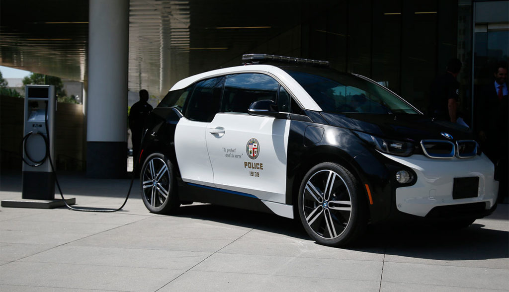 LAPD Elektroauto BMW i3