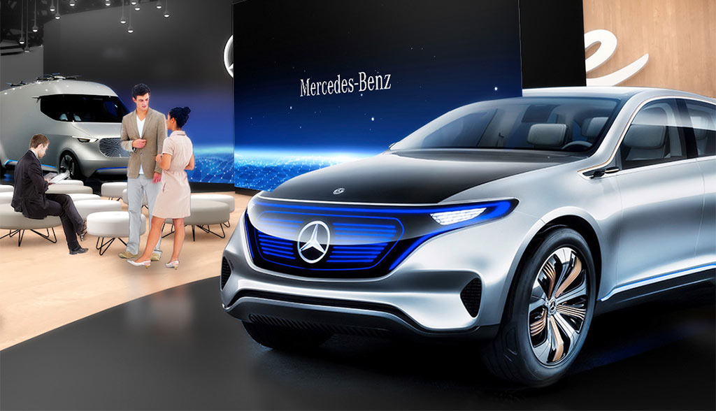 Daimler-Mercedes-Elektroauto