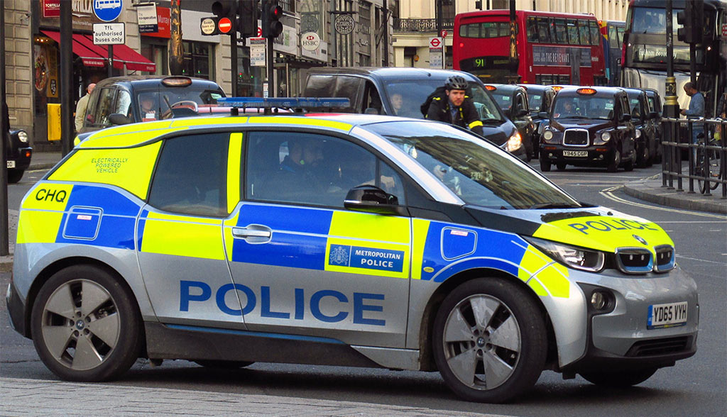Polizei-London-Elektroauto-BMW-i3