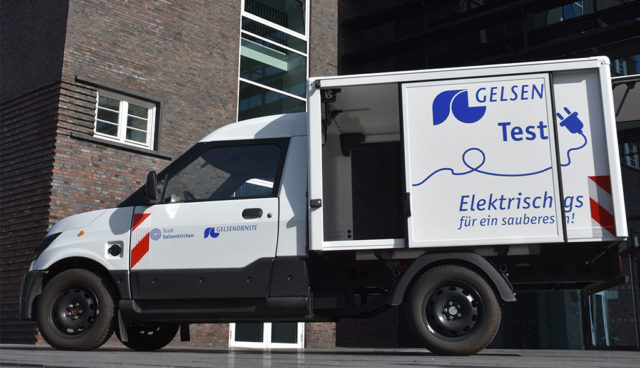 Gelsenkirchen-Elektroauto-Transporter-StreetScooter-Stadtreinigung