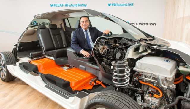Renault-Nissan Elektroauto Carlos Ghosn