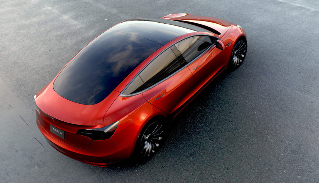 Tesla Model 3 Auslieferung