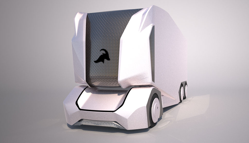 Einride-T-Pod-Elektro-Transporter
