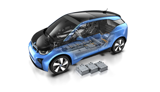 BMW-Elektroauto-Produktion–Batterie