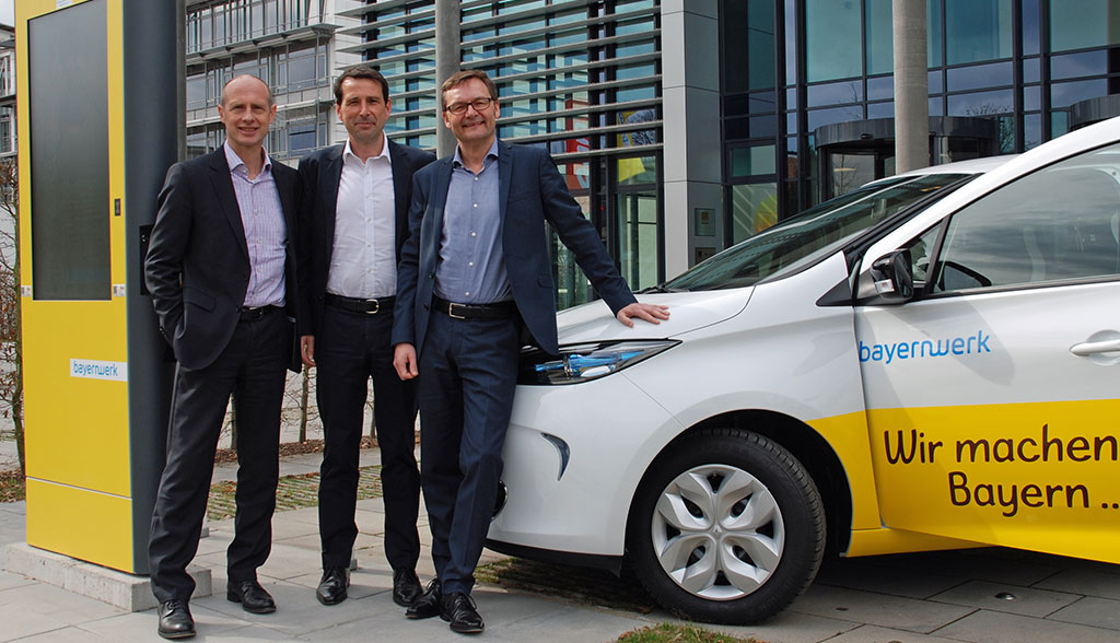 Bayernwerk-Elektroauto-Flotte-Fuhrpark