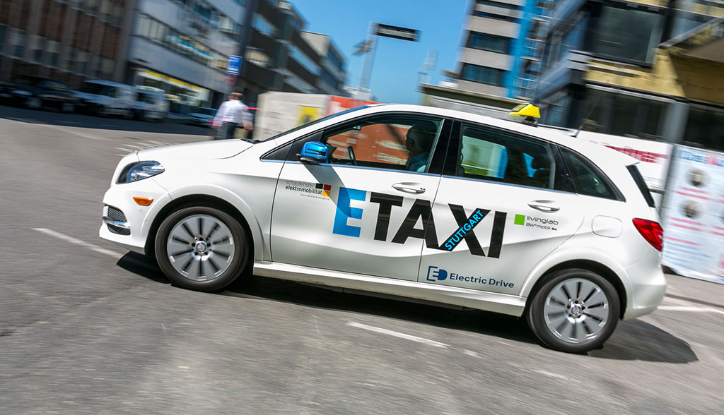Stuttgarter Taxiflotte ab 2020 rein elektrisch?
