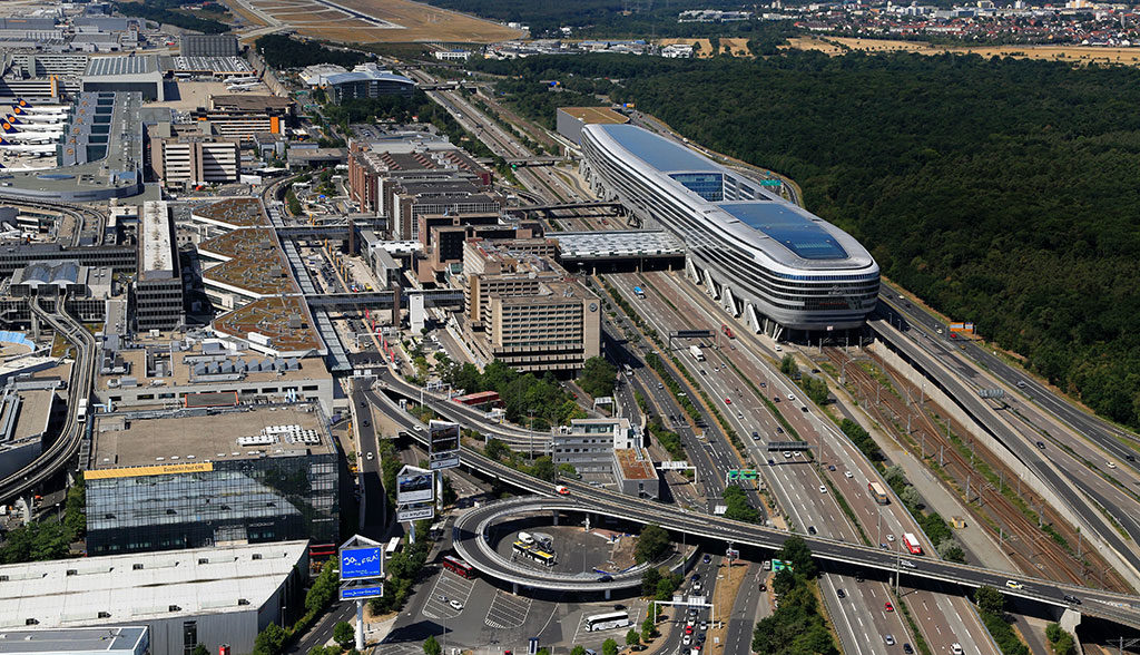 Frankfurt-Flughafen-Elektroauto-Ladestation