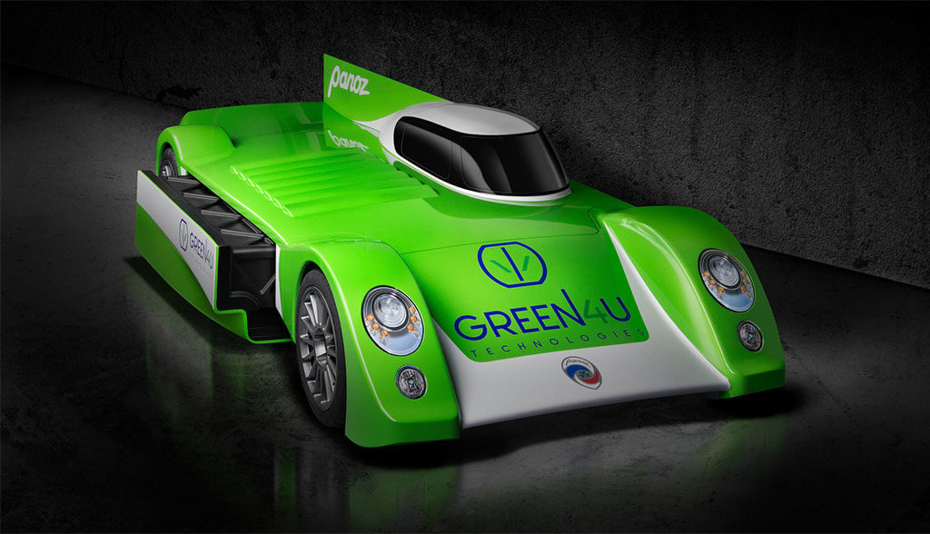 Green4U-Panoz-Racing-GT-EV-Le-Mans-Elektroauto-Rennwagen