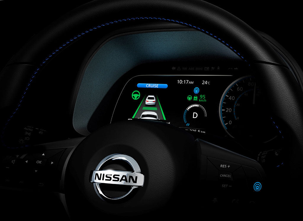 Neuer Nissan Leaf Cockpit Selbstfahr Teaser Veroffentlicht Video Ecomento De
