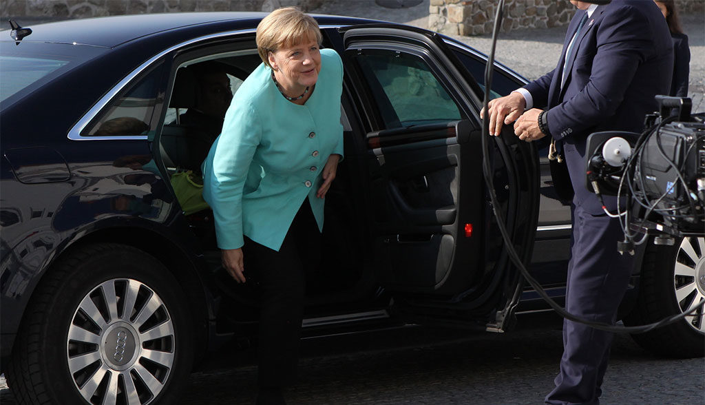 Angela-Merkel-Diesel-Elektroauto