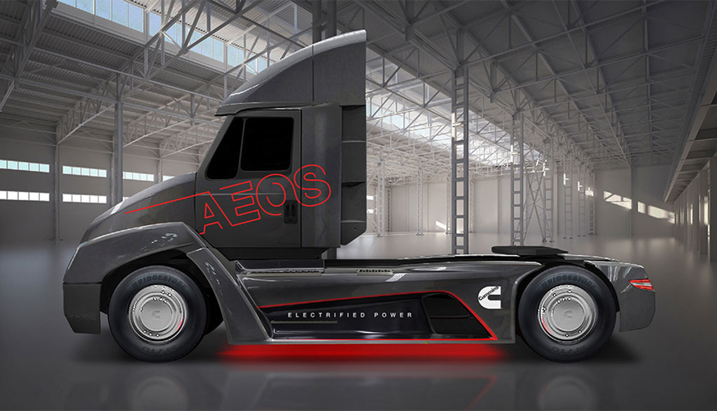 Cummins-Elektro-Lkw