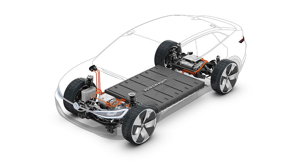VW-Elektroauto-Batterizellproduktion