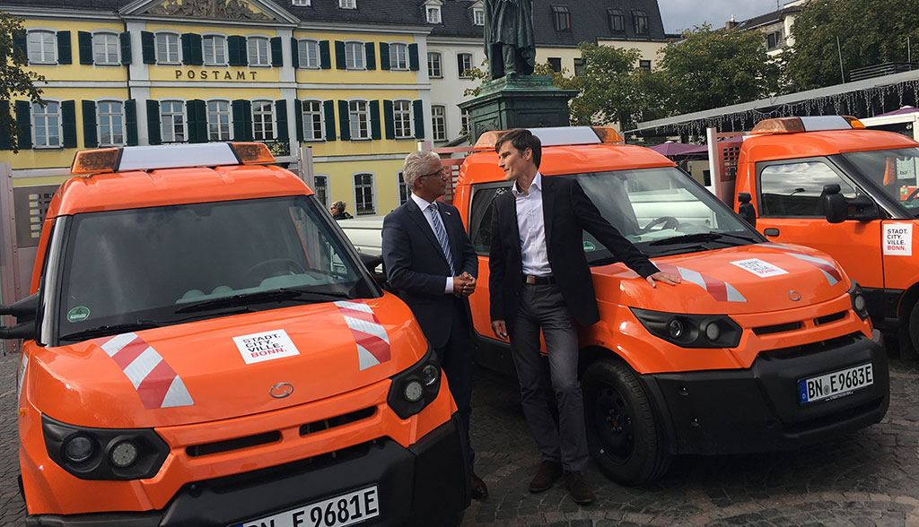 Fünf Neue Elektro-StreetScooter Für Bonn - Ecomento.de