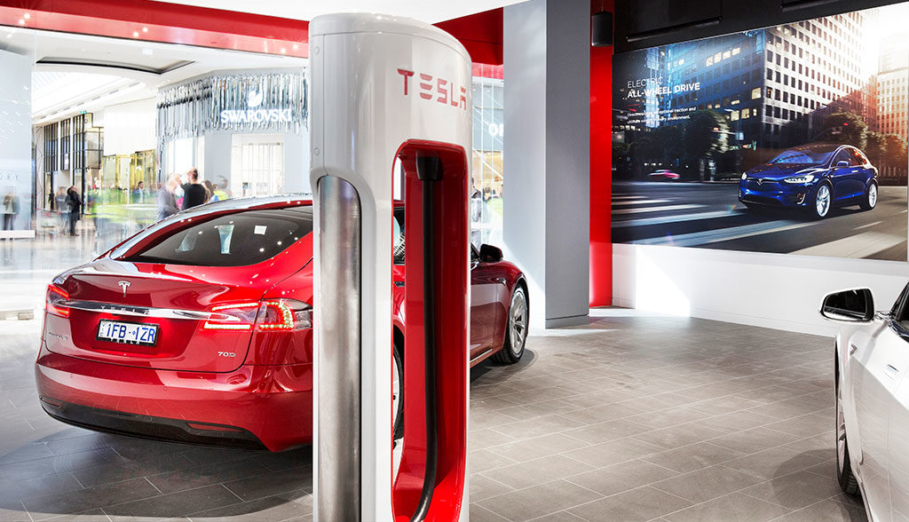 Tesla-Elektroauto-Vertrieb-
