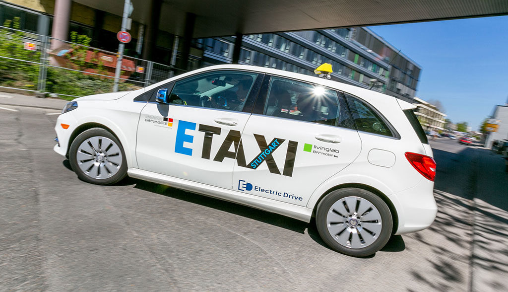 Elektroauto-Taxi