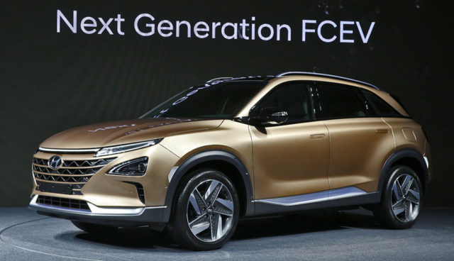 Hyundai-Wasserstoff-Elektroautos