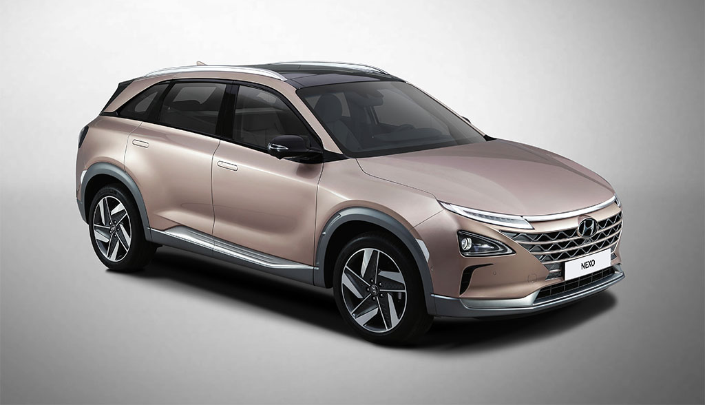 Hyundai zeigt neues WasserstoffElektroauto Nexo (Bilder & Video