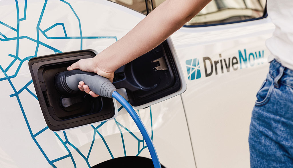 DriveNow-Elektroauto