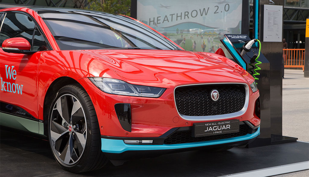 Heathrow-Elektroauto-Jaguar-I-Pace