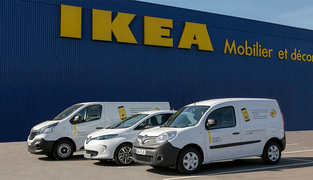 Ikea-Elektroauto-Carsharing