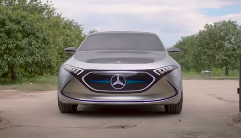 Mercedes Zeigt Kompakt Elektroauto Eqa In Freier Wildbahn Ecomento De