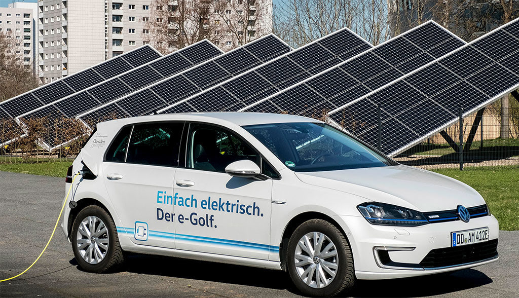 Elektroauto-Solarstrom