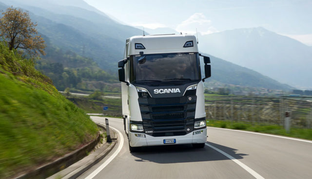Scania-CO2-Transport