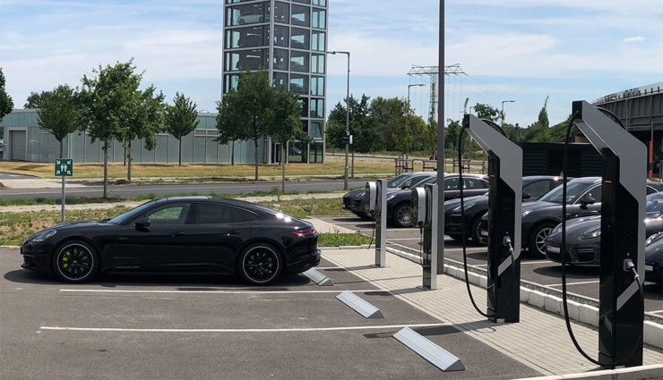 Elektroauto Induktives Laden
