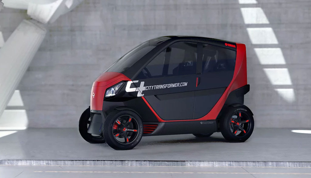 City-Transformer-Elektroauto