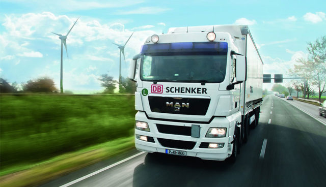 DB-Schenker-Elektro-Lkw