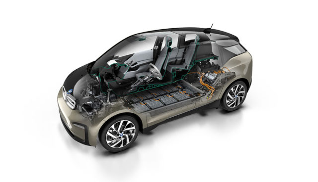 Elektroauto-Batterie-BMW