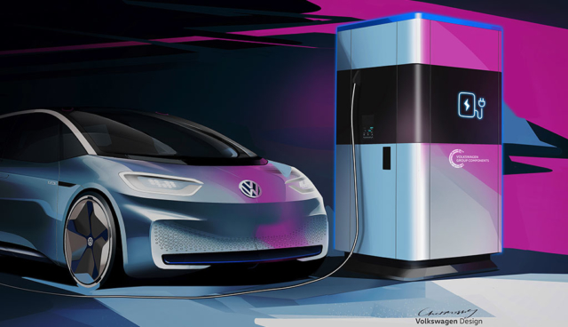 VW-Elektroauto-Powerbank