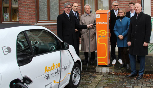 Elektroauto-Ladestation-Aachen