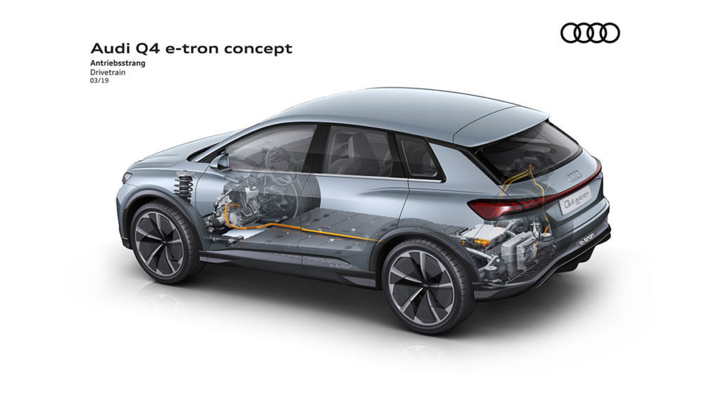 Audi Zeigt Kompaktes Elektroauto Suv Q4 E Tron Bilder