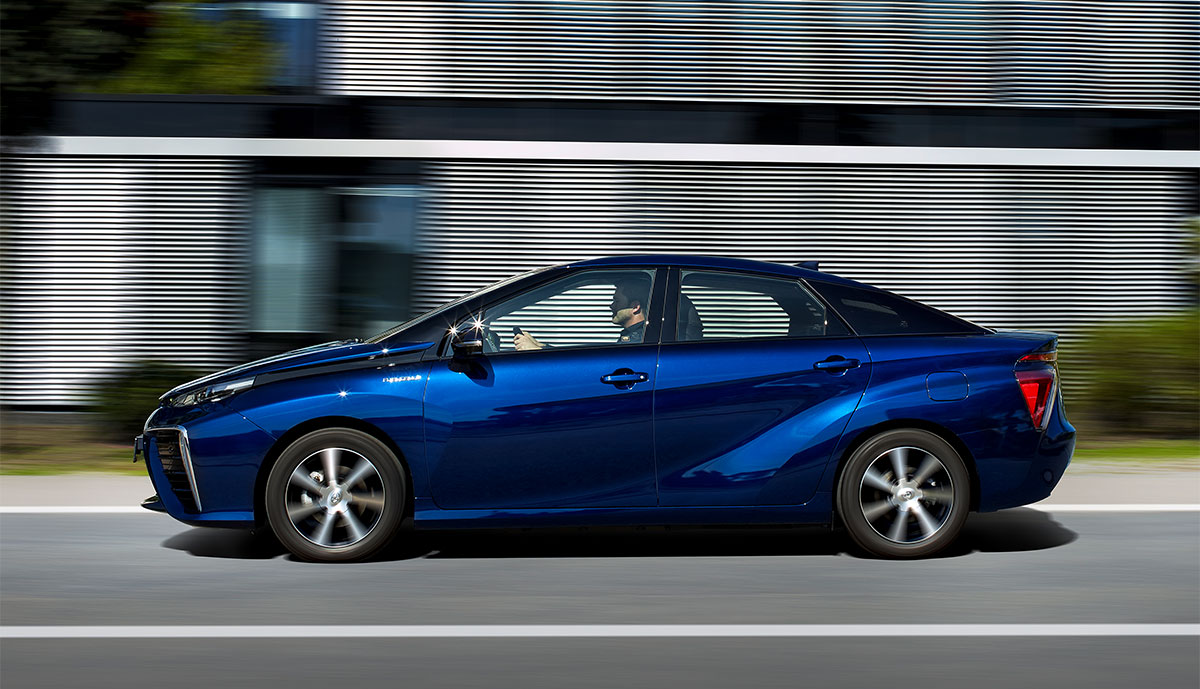 Toyota-Wasserstoff-Elektroauto
