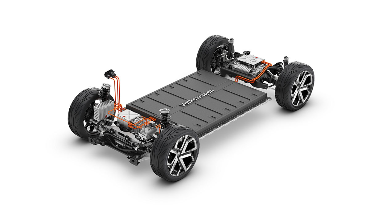 VW-Elektroauto-Batterie