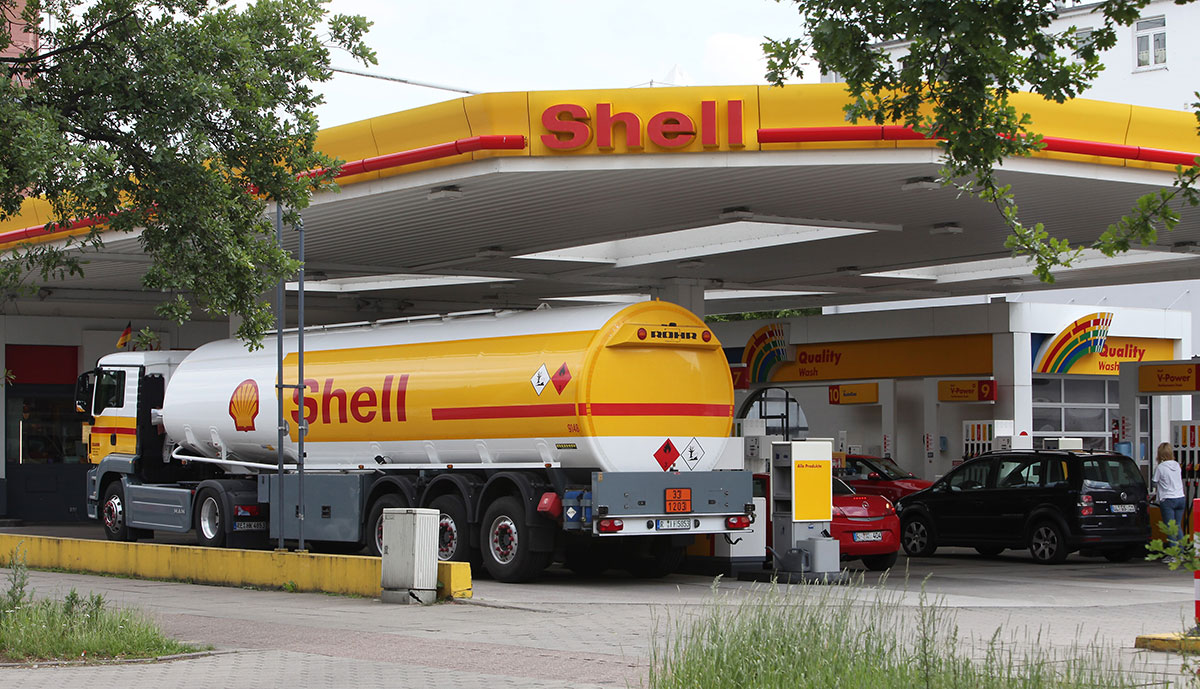Shell-Elektroauto-Ladestation