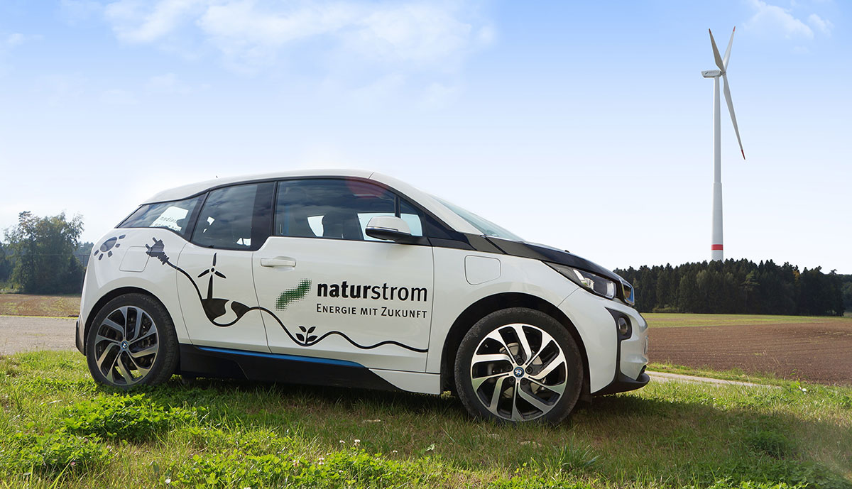 Naturstrom-Elektroauto-Tarif