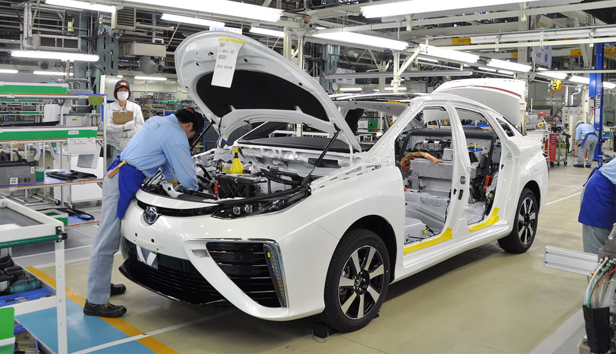 Toyota-Mirai-Produktion