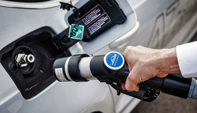 Wasserstoffauto-tanken