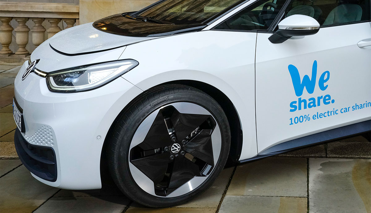 VW: Virus bremst Elektroauto-Carsharing WeShare VW: Virus bremst Elektroauto-Carsharing WeShare