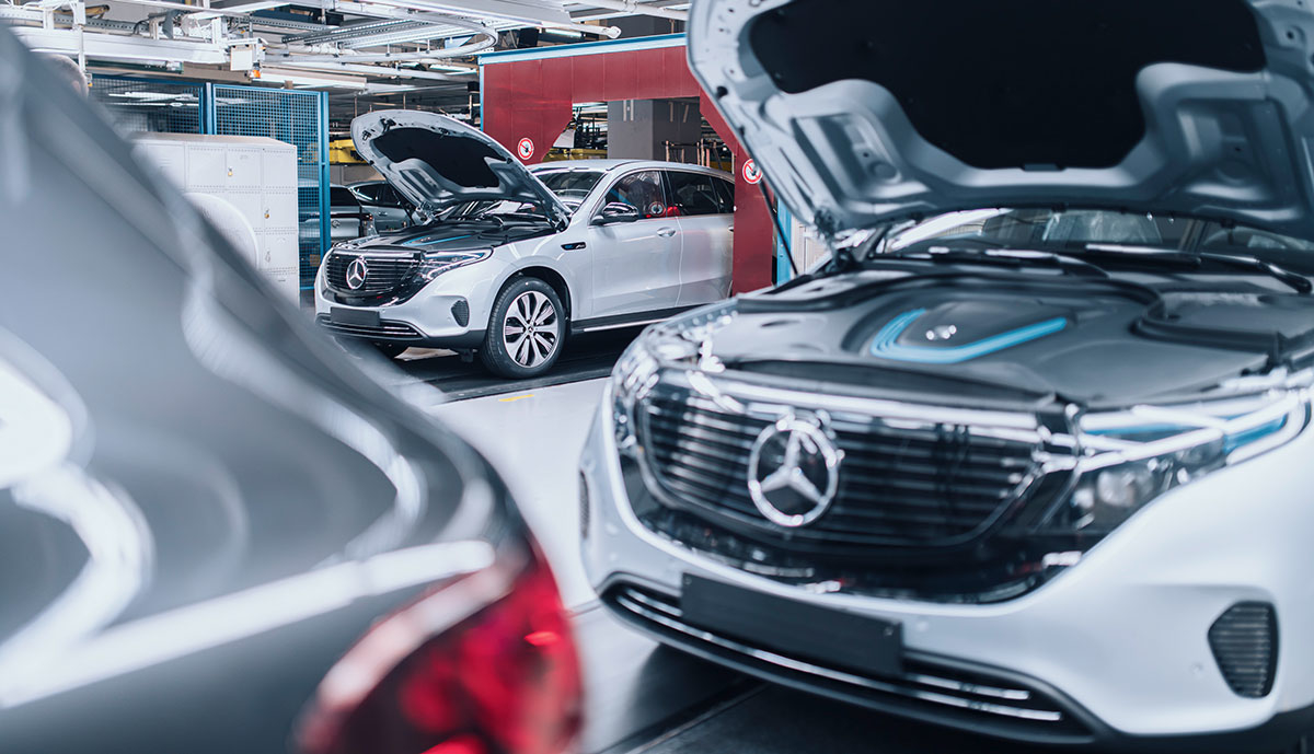 Mercedes-EQC-Produktion