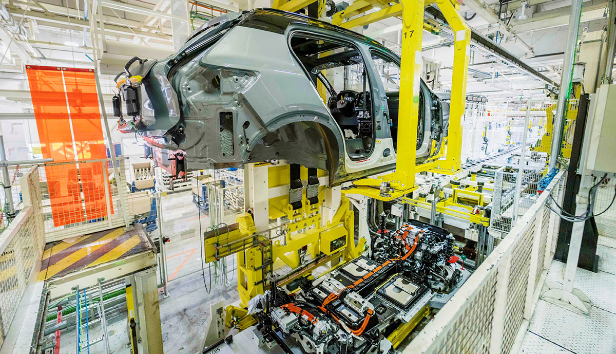 Volvo-Elektroauto-Produktion