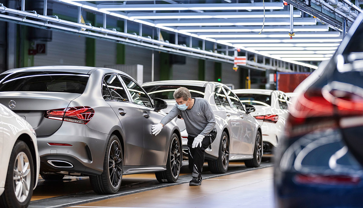 Mercedes-Produktion