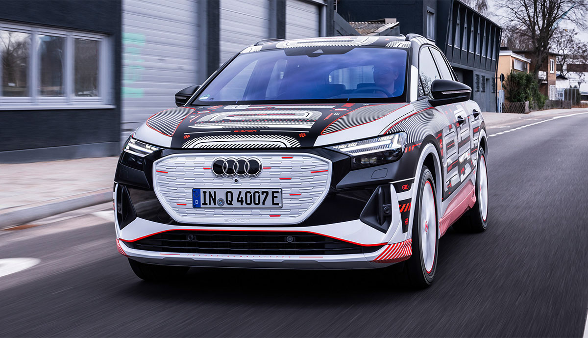 Audi: Ausblick auf Elektro-SUV Q4 e-tron (Bilder) 