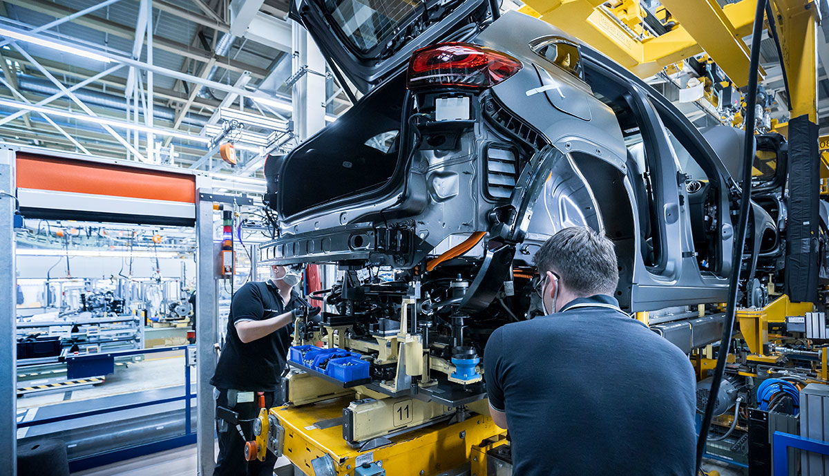 Mercedes-EQA-Produktion