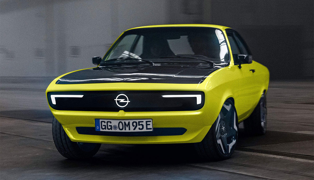 Opel stellt Elektro-Manta vor (Bilder & Video) 